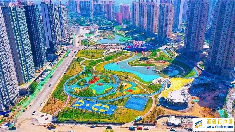 甘肃临夏公园城市画卷徐徐铺展市民共享绿色福利(图1) 甘肃临夏公园城市画卷徐徐铺展市民共享绿色福利(图1)
