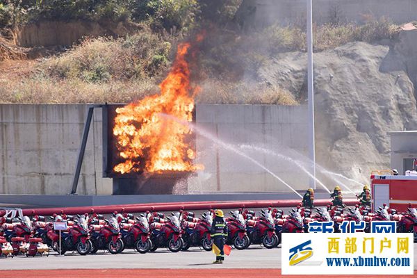 贵州启动“119”消防宣传月活动(图3)